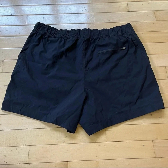 The North Face Black Shorts Drawstring Womens 1X Nylon Hiking Athletic Outdoors - Picture 4 of 8